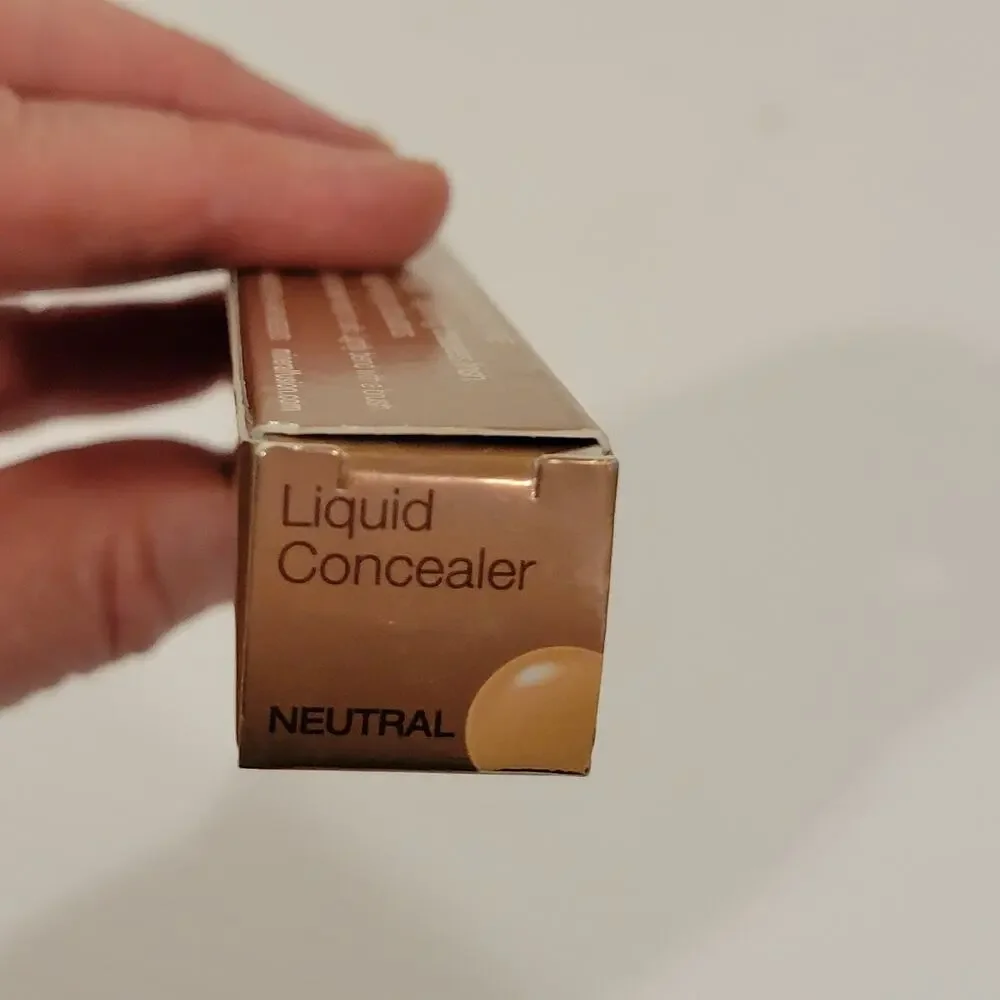 NEW Mineral Fusion Liquid Concealer Full  Coverage NEUTRAL .37 fl oz NIB